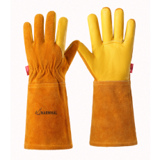 용접장갑 황색 + 노란색 - ( 우피 + 우피 )