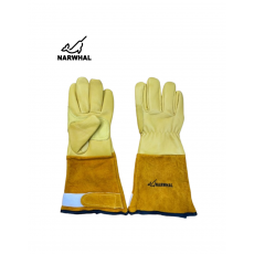 용접장갑 황색 + 노란색 - ( 우피 + 양피 )