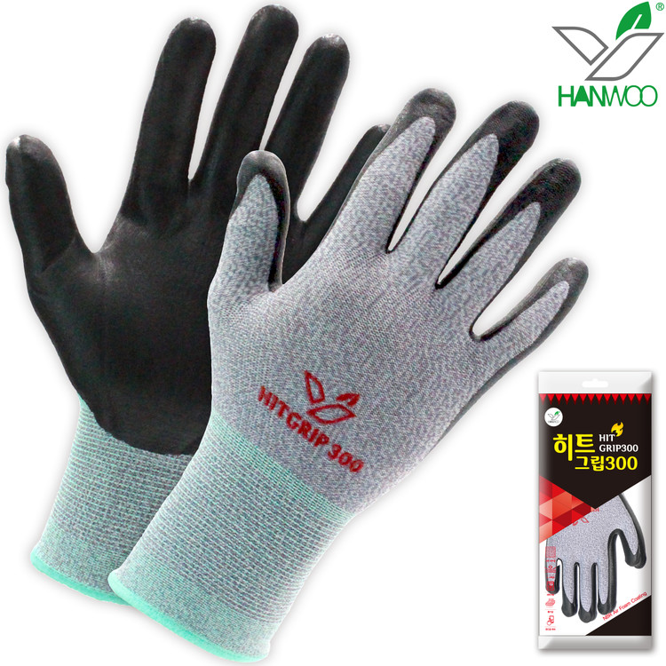 HW 히트그립 - 300 NBR 코팅장갑 - 핸드폰터치가능